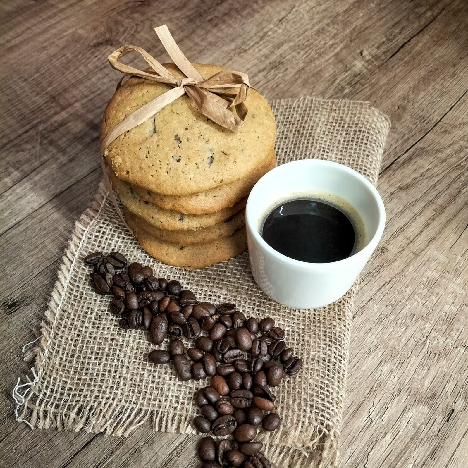 Cookie huile d'olive chocolat noir