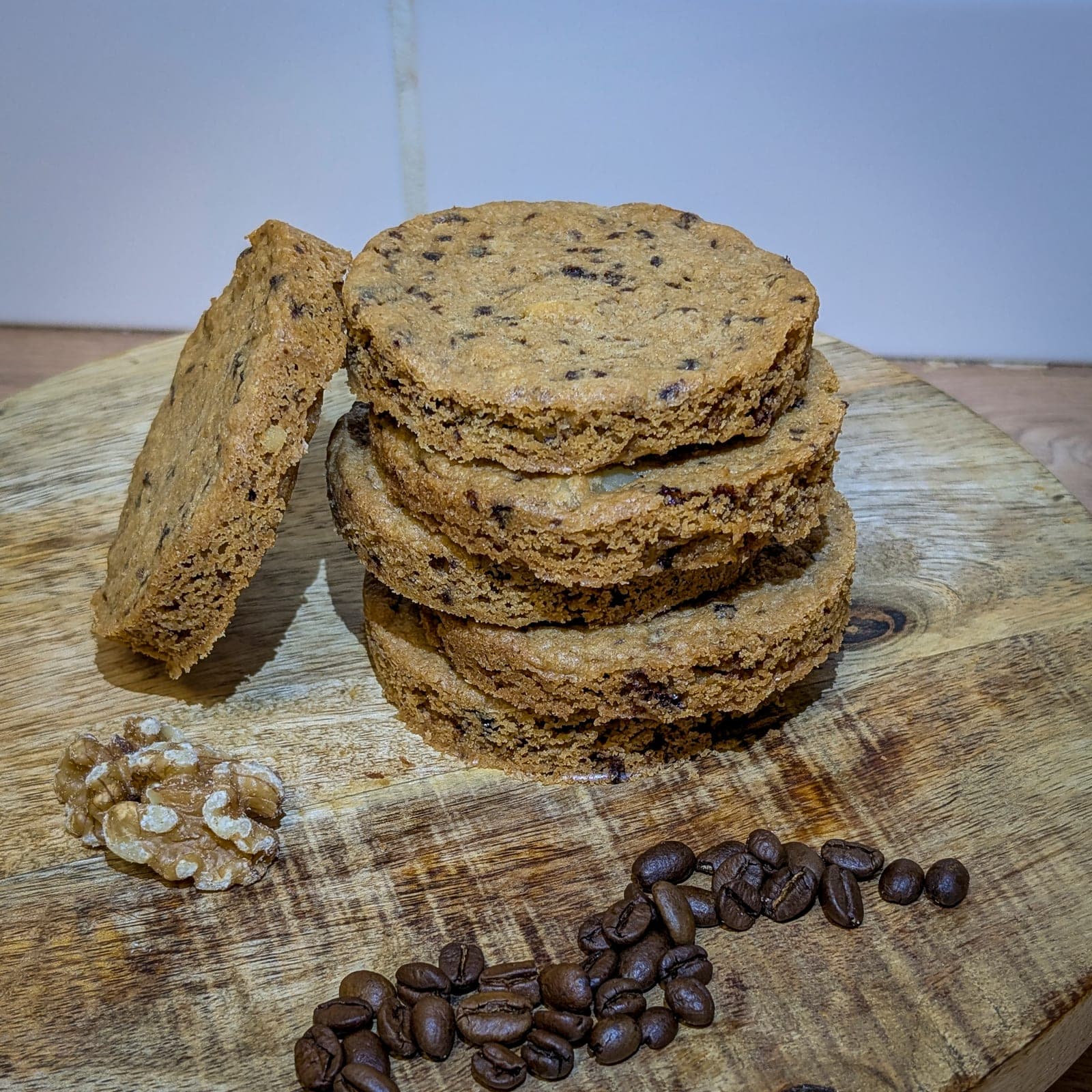 Cookie noix café chocolat