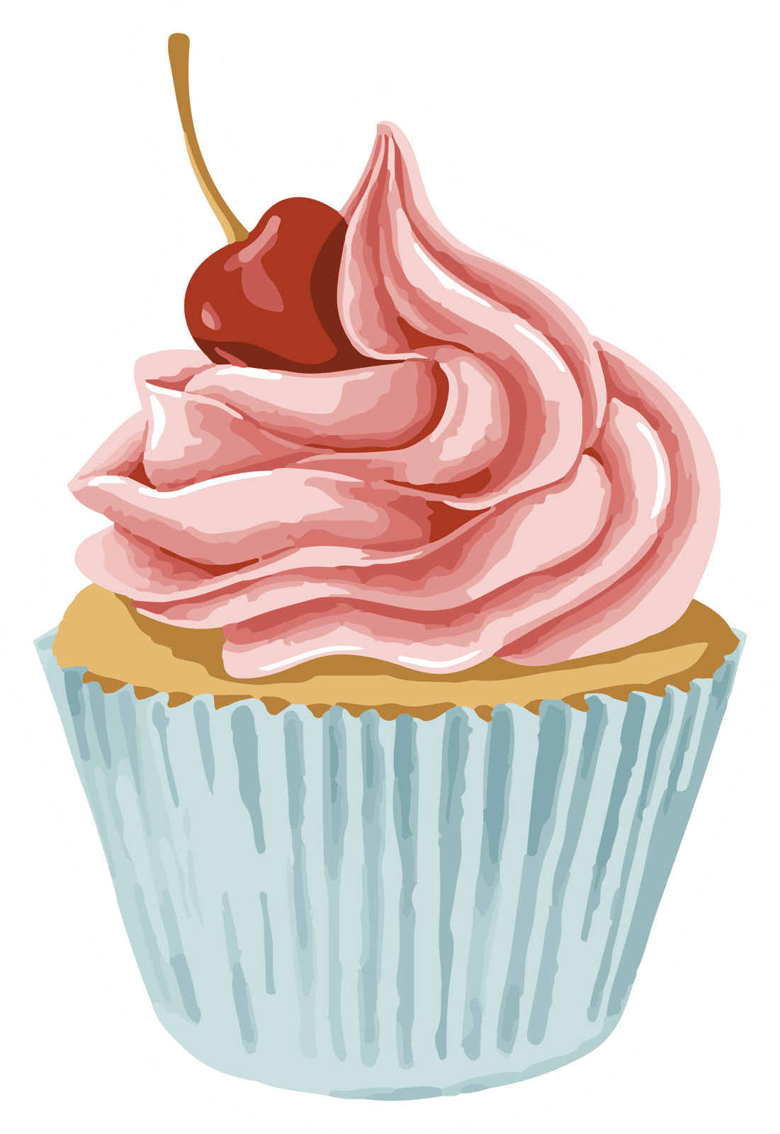 Cupcakes surmontés de chantilly